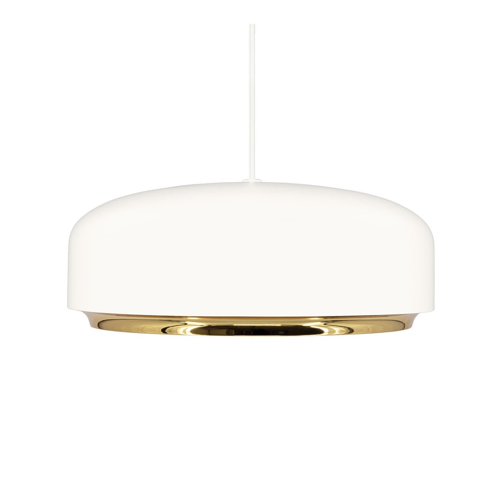 Lustră albă LED cu abajur din metal ø 40 cm Hazel medium – UMAGE Lustră albă LED cu abajur din metal ø 40 cm Hazel medium – UMAGE