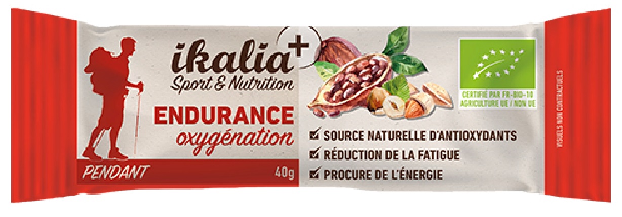 Baton proteic vegan Ikalia - Endurance Oxygenation | Saveurs & Nature