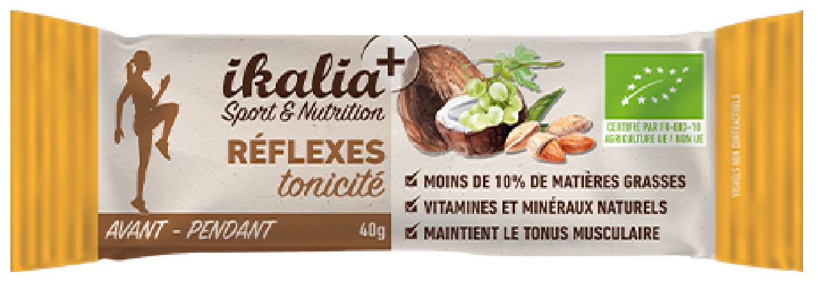 Baton proteic vegan Ikalia - Reflexes Tonicite | Saveurs & Nature