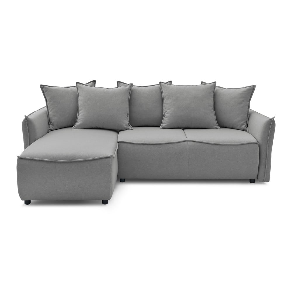 Colțar gri deschis extensibil (colț pe partea stângă ) Leon – Bobochic Paris Colțar gri deschis extensibil (colț pe partea stângă ) Leon – Bobochic Paris
