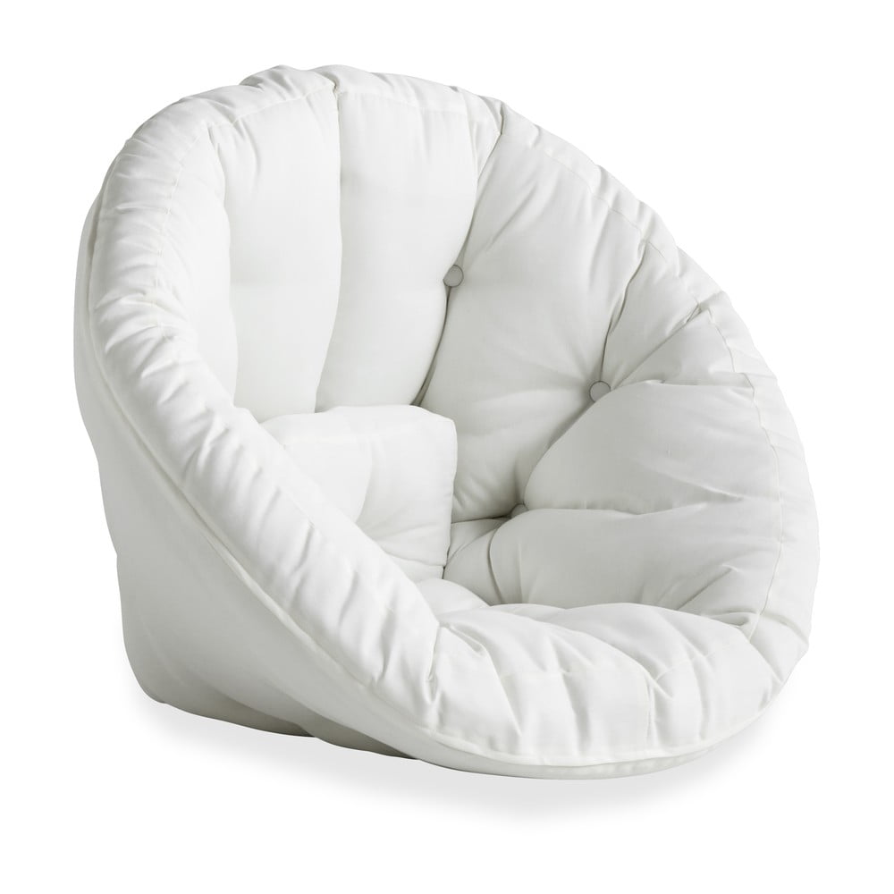 Fotoliu extensibil adecvat pentru exterior Karup Design Design OUT™ Nido White, alb Fotoliu extensibil adecvat pentru exterior Karup Design Design OUT™ Nido White, alb