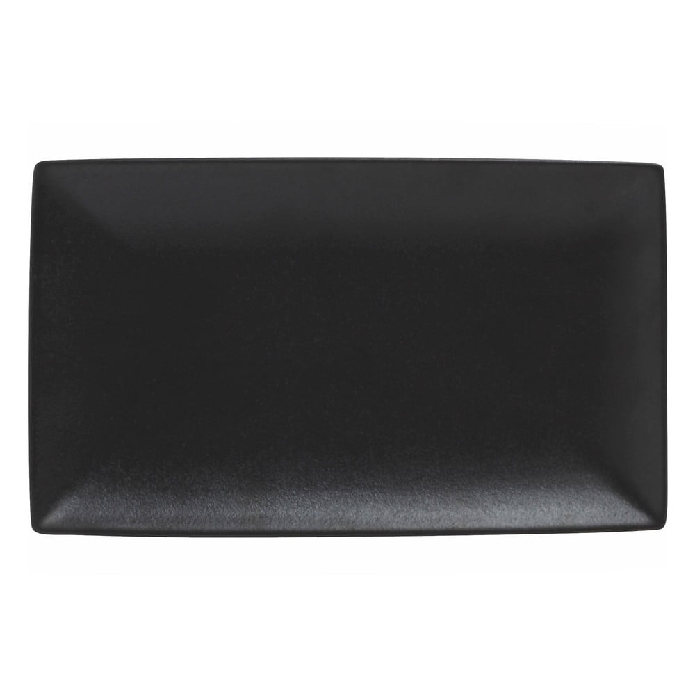 Platou de servire negru din ceramică 16x27.5 cm Caviar – Maxwell & Williams Platou de servire negru din ceramică 16x27.5 cm Caviar – Maxwell & Williams