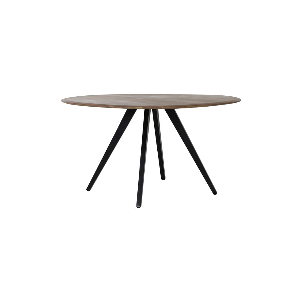 Masă de dining în culoare naturală rotundă cu blat din lemn de acacia ø 140 cm Mimoso – Light & Living Masă de dining în culoare naturală rotundă cu blat din lemn de acacia ø 140 cm Mimoso – Light & Living