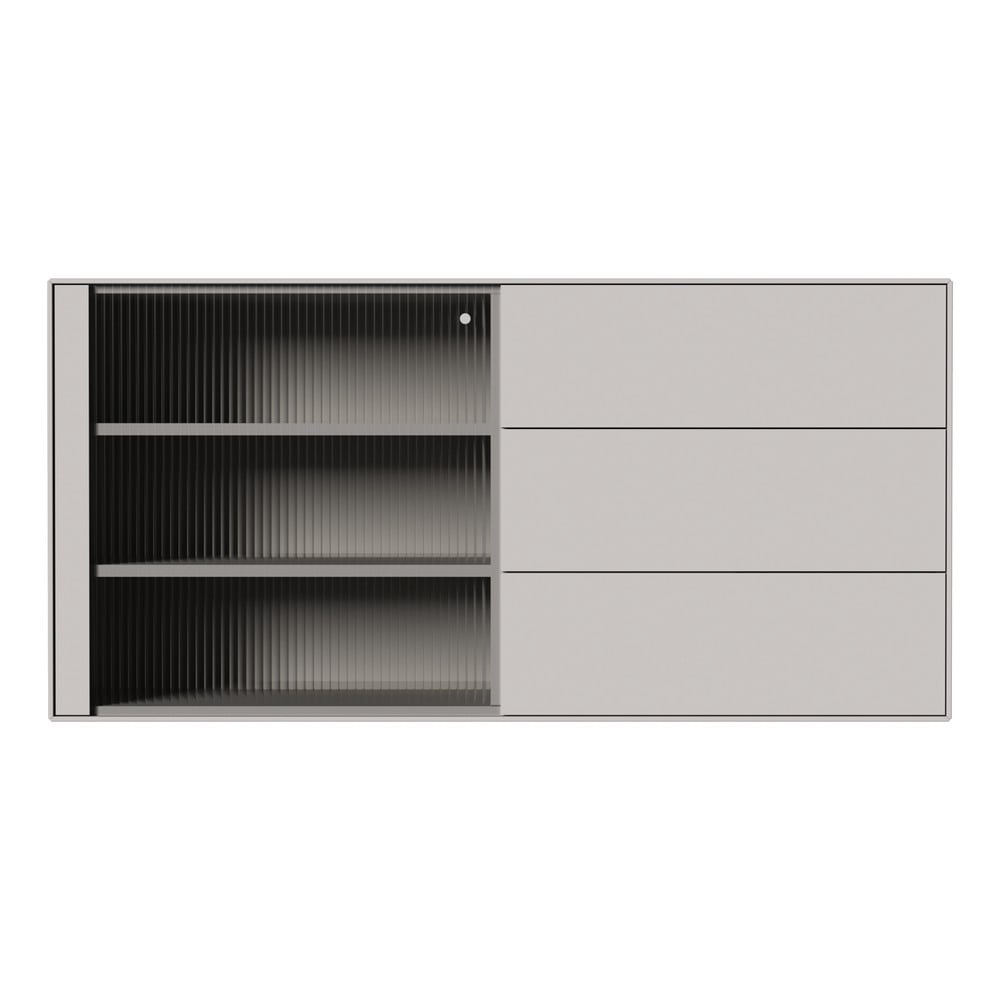Comodă gri deschis suspendată 120x59 cm Edge by Hammel – Hammel Furniture Comodă gri deschis suspendată 120x59 cm Edge by Hammel – Hammel Furniture