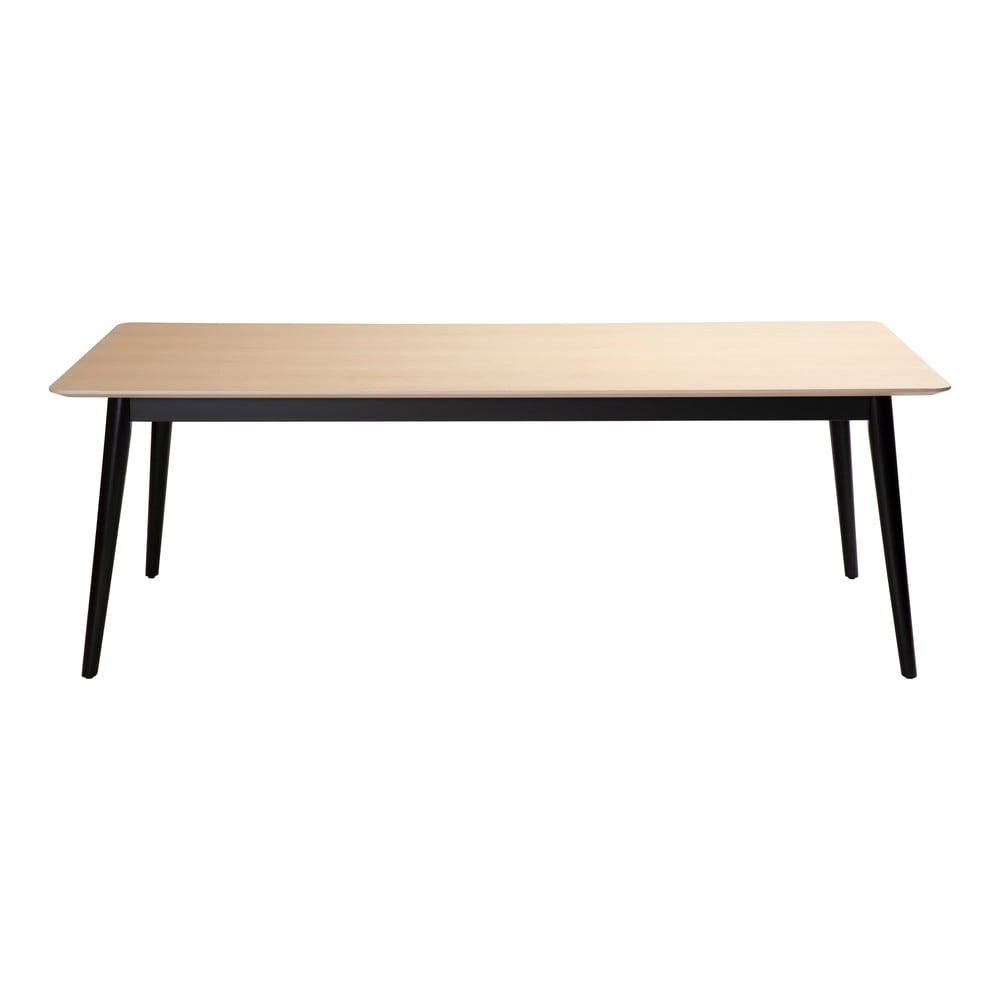 Masă de dining cu blat cu aspect de lemn de stejar 100x200 cm Yolo – DAN-FORM Denmark Masă de dining cu blat cu aspect de lemn de stejar 100x200 cm Yolo – DAN-FORM Denmark