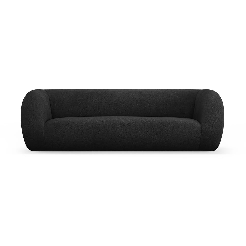 Canapea gri închis cu tapițerie din stofă bouclé 230 cm Essen – Cosmopolitan Design Canapea gri închis cu tapițerie din stofă bouclé 230 cm Essen – Cosmopolitan Design