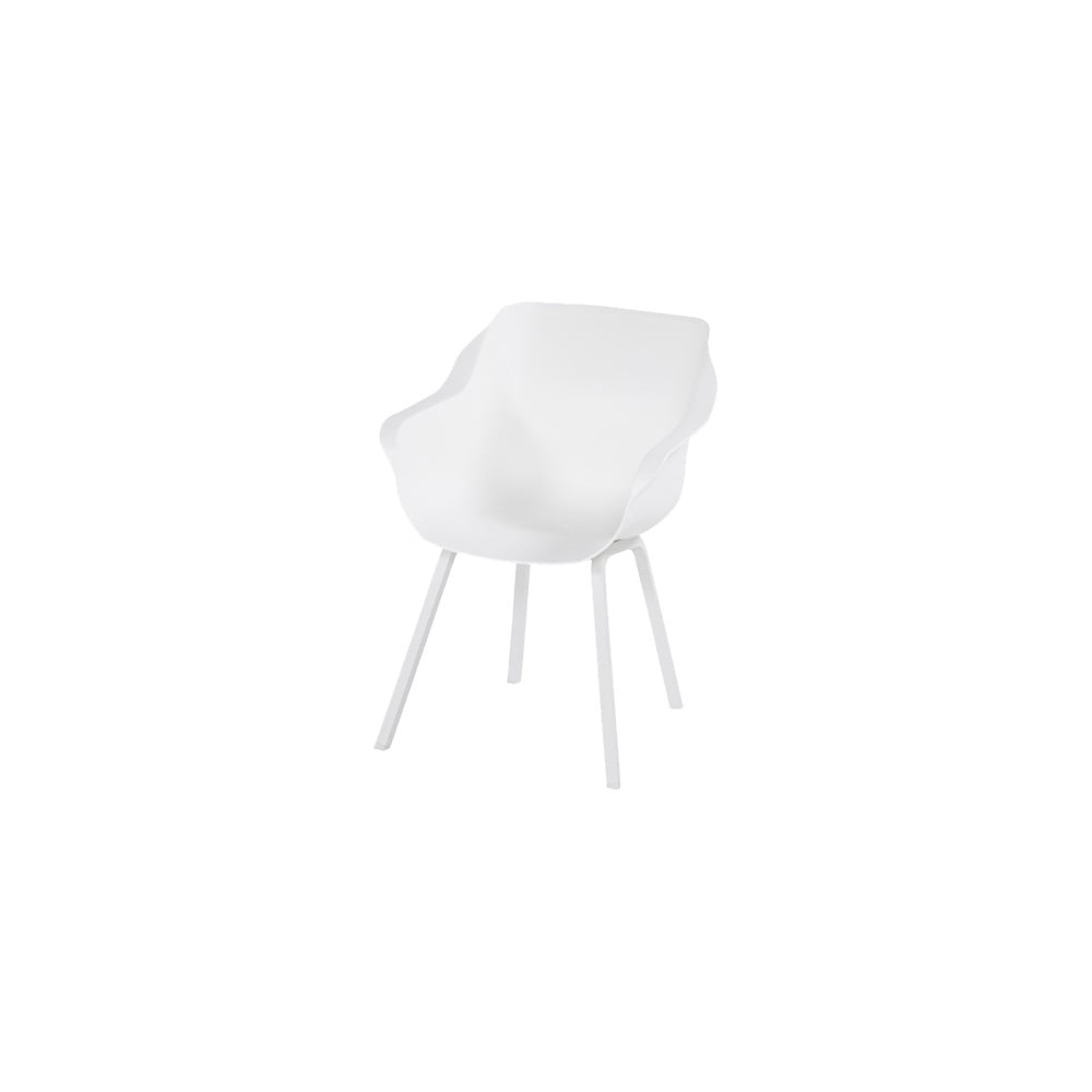 Scaune de grădină albe 2 buc. din plastic Sophie Element – Hartman Scaune de grădină albe 2 buc. din plastic Sophie Element – Hartman