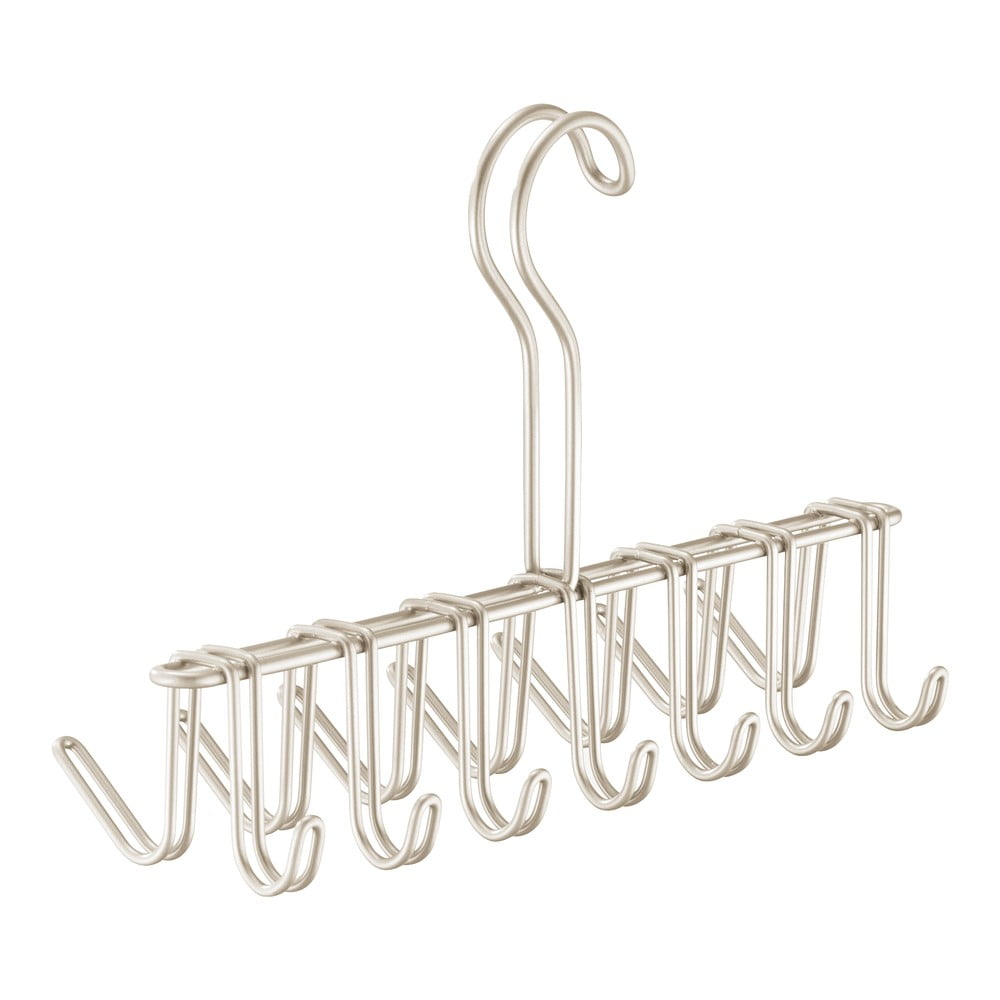 Cuier metalic pentru cravate și curele iDesign Classico, 17 x 25 cm Cuier metalic pentru cravate și curele iDesign Classico, 17 x 25 cm