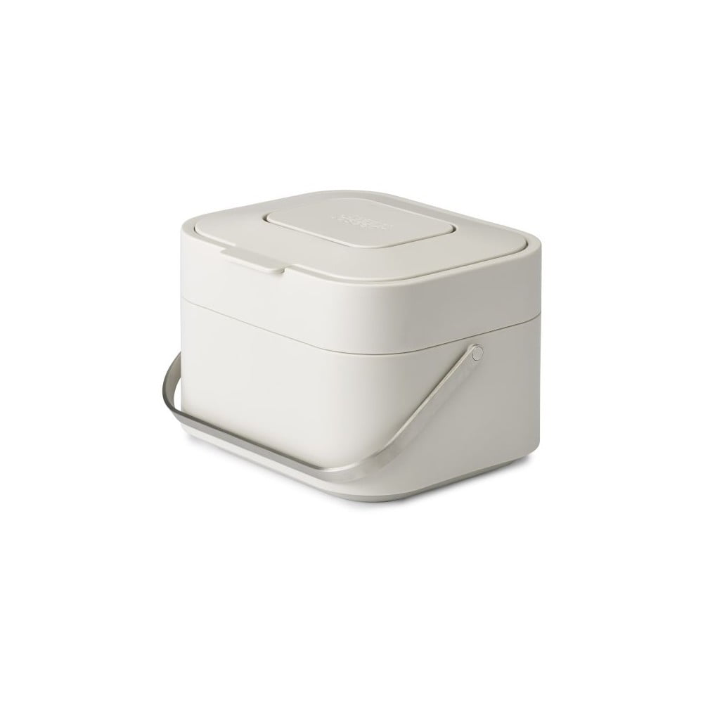 Recipient pentru deșeuri compostabile Joseph Joseph IntelligentWaste, 4 l, alb Recipient pentru deșeuri compostabile Joseph Joseph IntelligentWaste, 4 l, alb