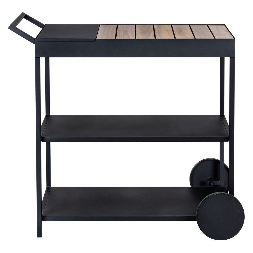 Măsuță de servire cu roți cu blat din lemn de acacia 40x80 cm Miro – Wenko Măsuță de servire cu roți cu blat din lemn de acacia 40x80 cm Miro – Wenko