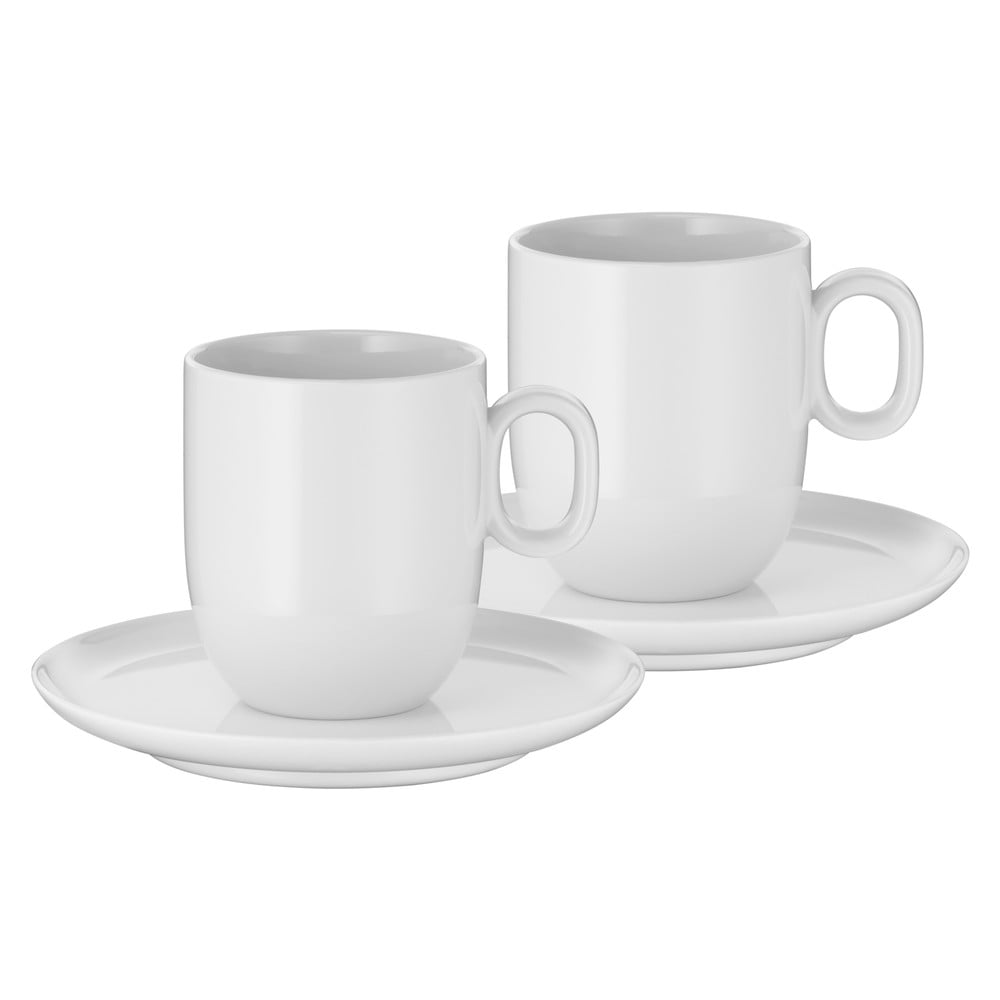 Cești albe pentru cappuccino din porțelan 2 buc. 170 ml Barista – WMF Cești albe pentru cappuccino din porțelan 2 buc. 170 ml Barista – WMF