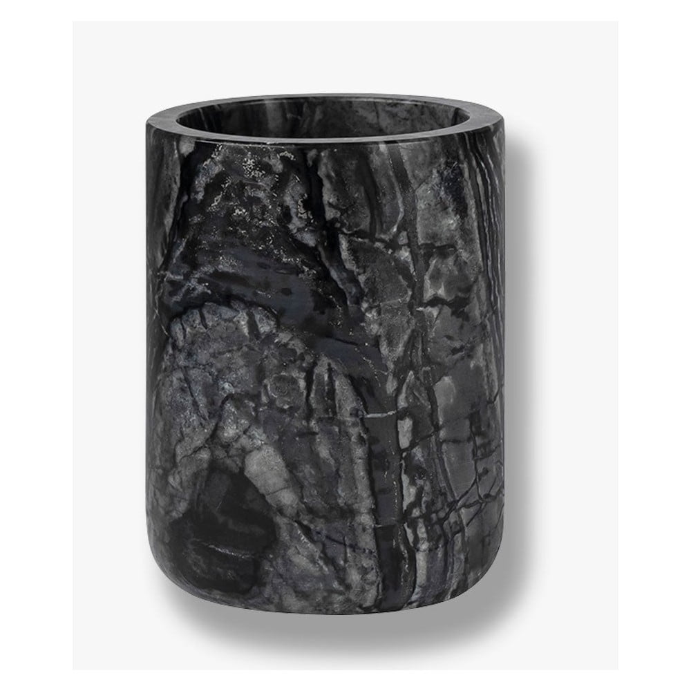 Suport pentru periuța de dinți negru din marmură Marble – Mette Ditmer Denmark Suport pentru periuța de dinți negru din marmură Marble – Mette Ditmer Denmark