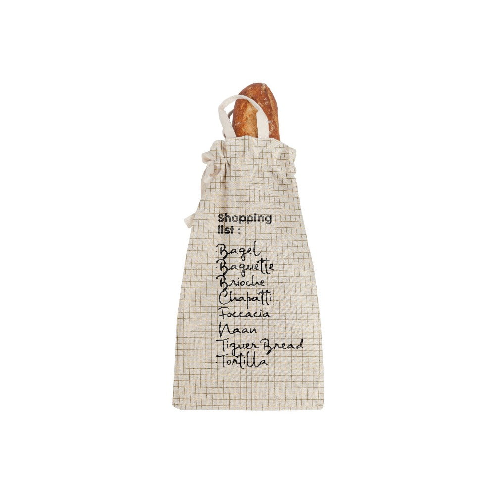 Săculeț textil pentru pâine Really Nice Things Bag Shopping, înălțime 42 cm Săculeț textil pentru pâine Really Nice Things Bag Shopping, înălțime 42 cm