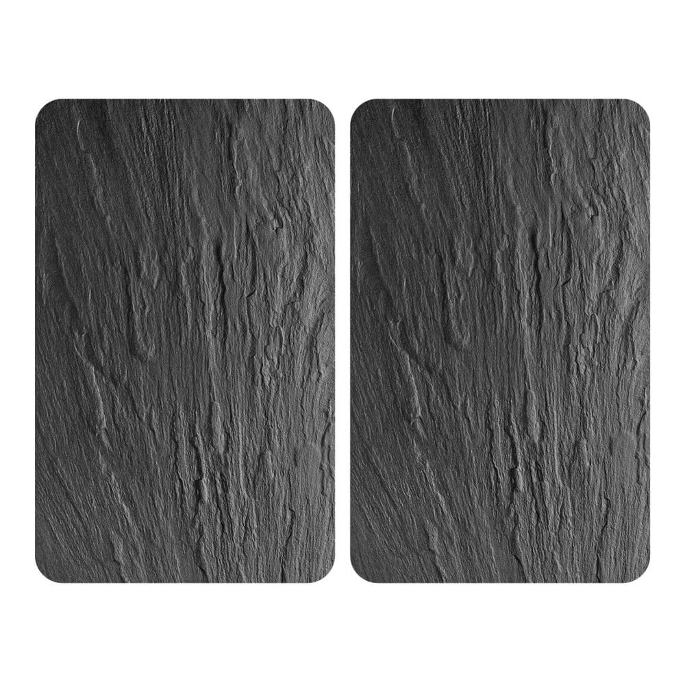 Set de 2 plăci de protecție din sticlă pentru aragaz Wenko XL State, 40 x 52 cm Set de 2 plăci de protecție din sticlă pentru aragaz Wenko XL State, 40 x 52 cm