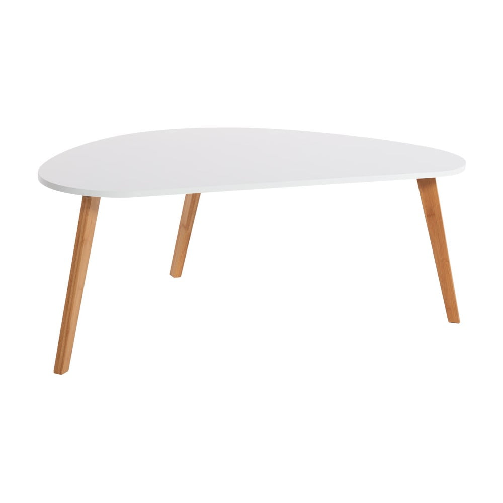 Masă de cafea Bonami Essentials Skandinavian, lungime 120 cm, alb Masă de cafea Bonami Essentials Skandinavian, lungime 120 cm, alb
