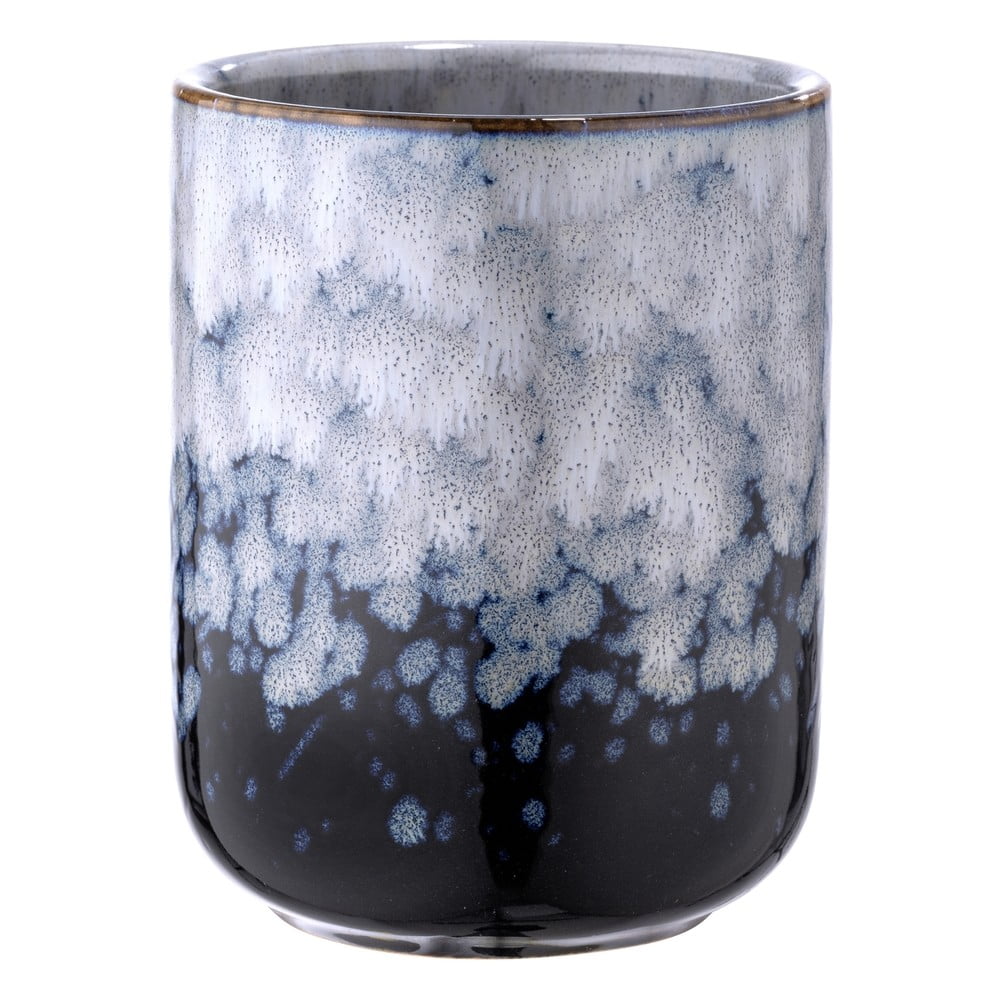 Suport pentru periuța de dinți albastru închis din ceramică Rosali – Wenko Suport pentru periuța de dinți albastru închis din ceramică Rosali – Wenko