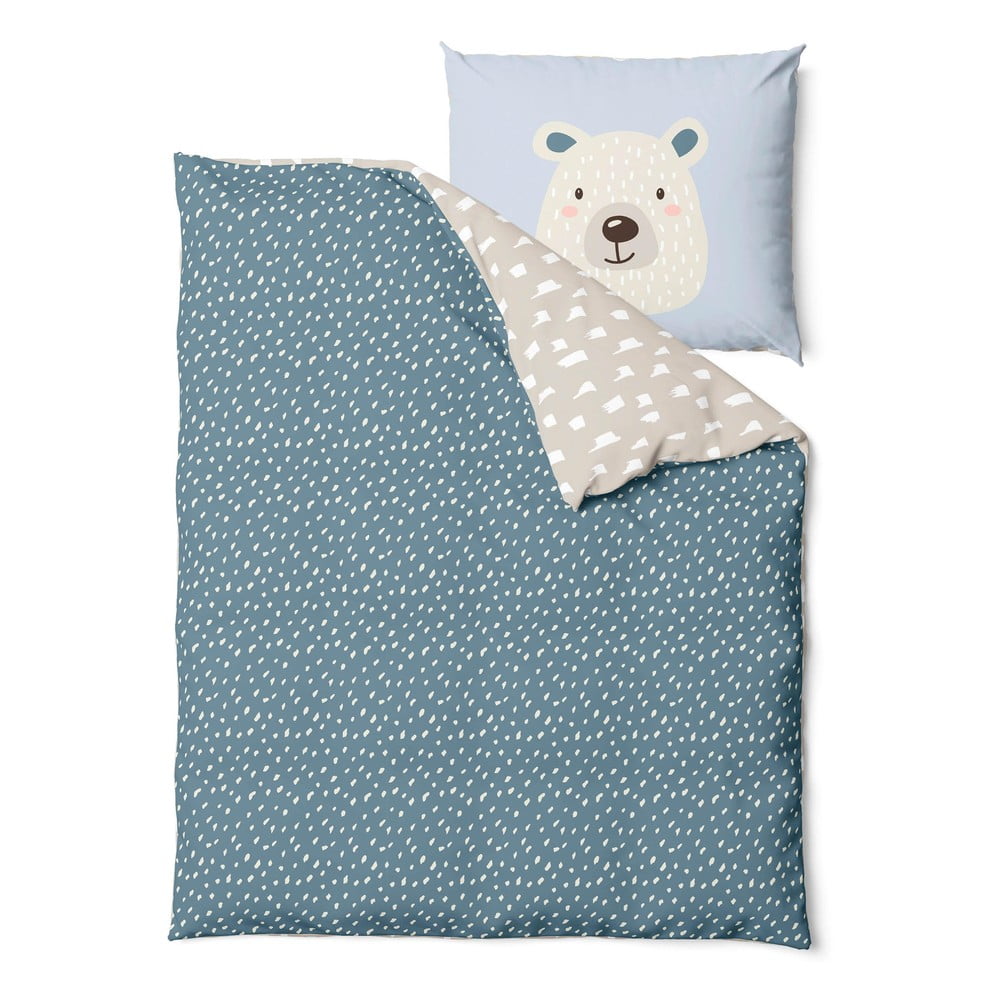 Lenjerie de pat pentru copii din bumbac 140x200 cm Bear – Bonami Selection Lenjerie de pat pentru copii din bumbac 140x200 cm Bear – Bonami Selection