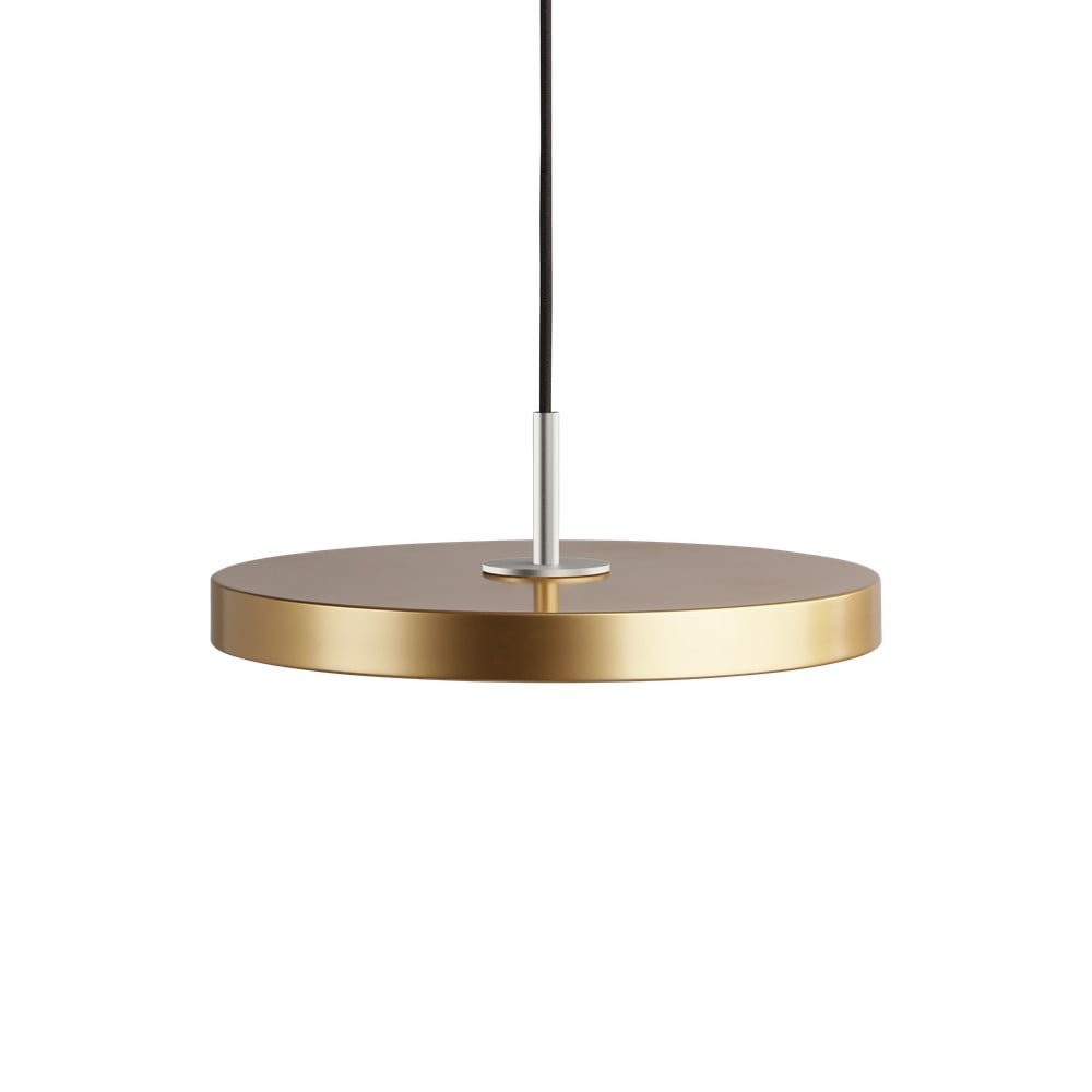 Lustră aurie LED cu abajur din metal ø 31 cm Asteria Mini – UMAGE Lustră aurie LED cu abajur din metal ø 31 cm Asteria Mini – UMAGE