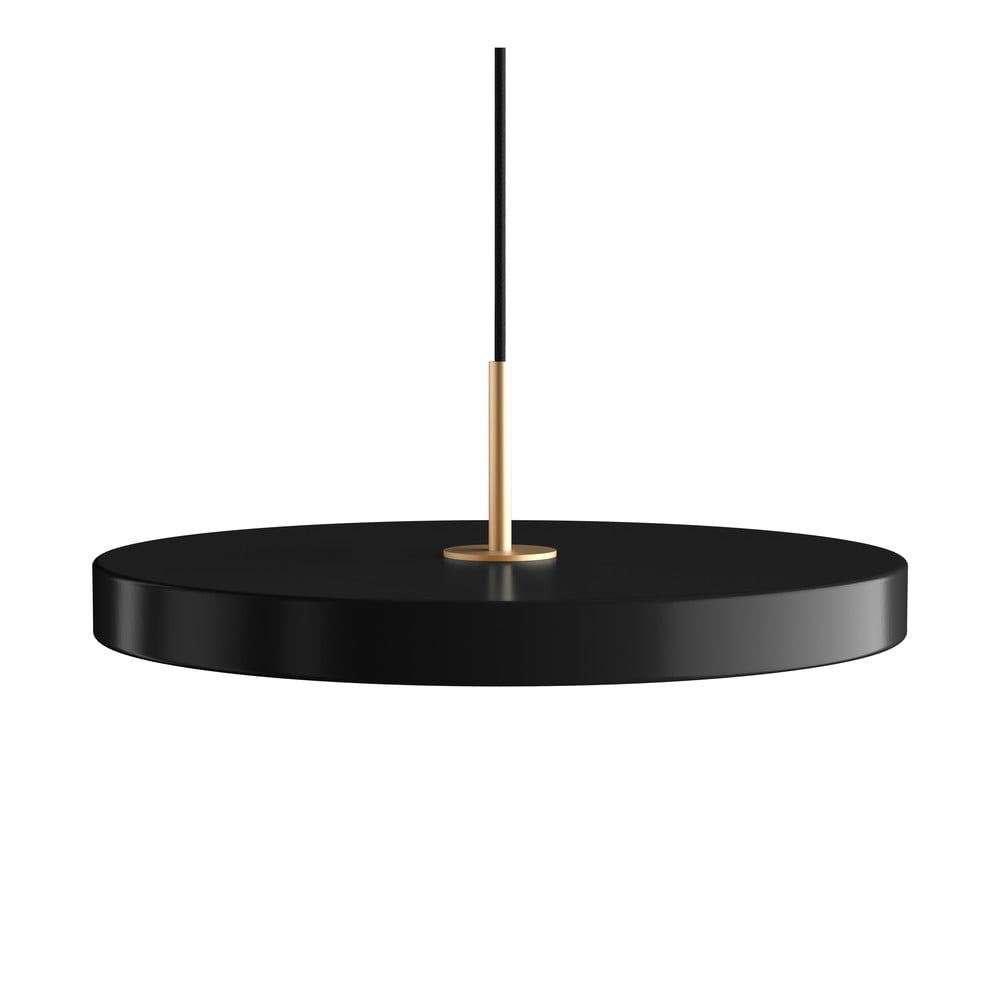 Lustră neagră LED cu abajur din metal ø 43 cm Asteria Medium – UMAGE Lustră neagră LED cu abajur din metal ø 43 cm Asteria Medium – UMAGE
