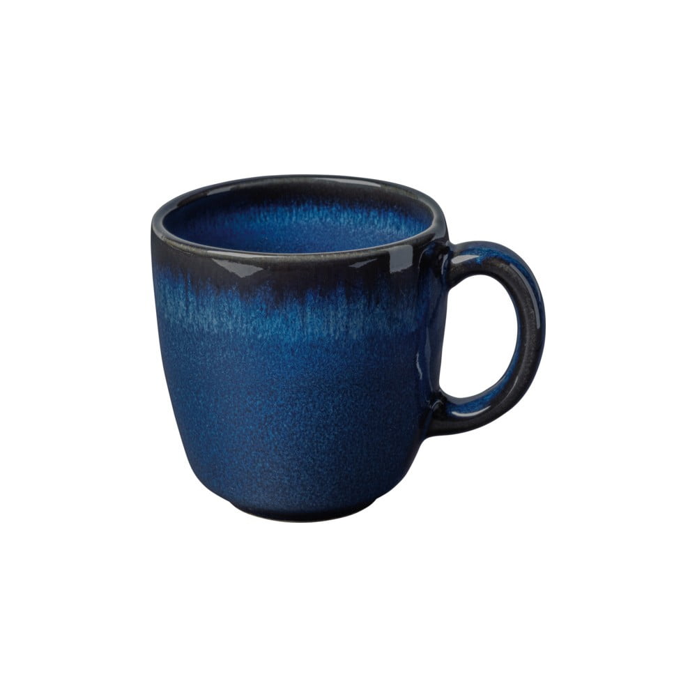 Ceașcă din gresie ceramică Villeroy & Boch Like Lave, 190 ml, albastru închis Ceașcă din gresie ceramică Villeroy & Boch Like Lave, 190 ml, albastru închis
