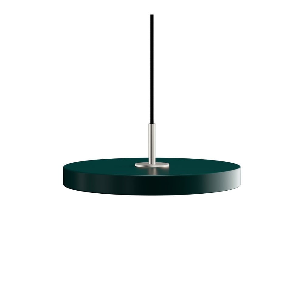 Lustră verde-închis LED cu abajur din metal ø 31 cm Asteria Mini – UMAGE Lustră verde-închis LED cu abajur din metal ø 31 cm Asteria Mini – UMAGE