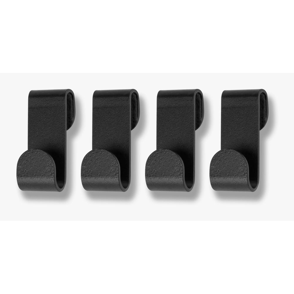 Cârlige de perete negre din oțel 4 buc. Carry – Mette Ditmer Denmark Cârlige de perete negre din oțel 4 buc. Carry – Mette Ditmer Denmark