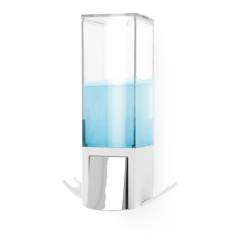 Dozator de săpun lichid alb de montat pe perete 500 ml – Compactor Dozator de săpun lichid alb de montat pe perete 500 ml – Compactor