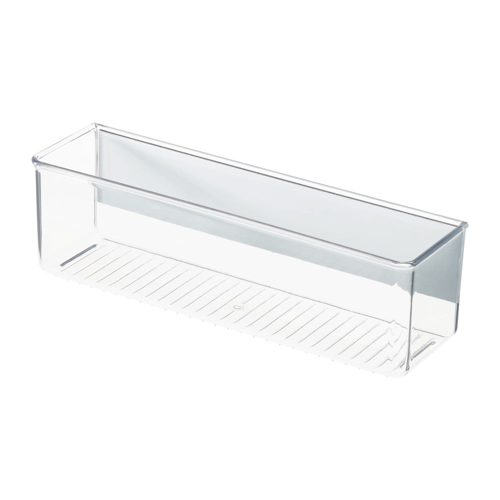 Cutie de depozitare din plastic reciclat 28x8x8 cm Basic – iDesign Cutie de depozitare din plastic reciclat 28x8x8 cm Basic – iDesign