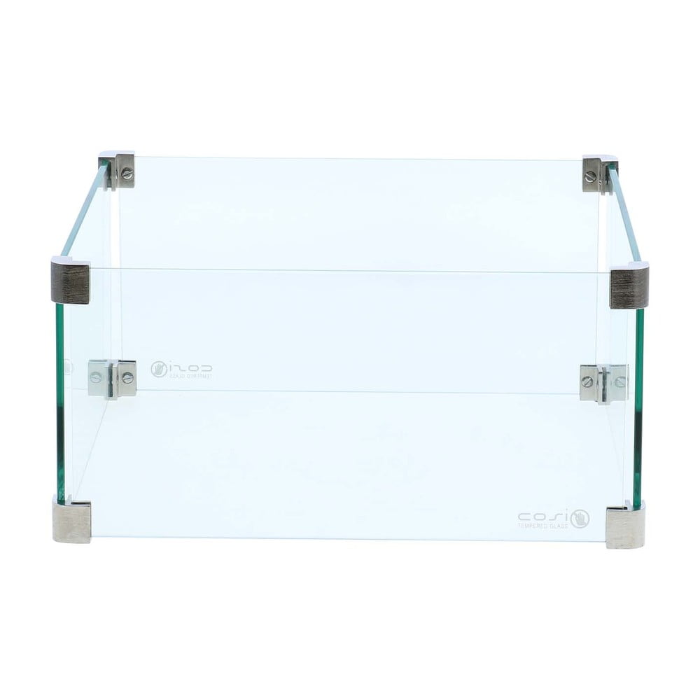 Protecție din sticlă pentru vatră de foc/șemineu COSI Cosi, 45 x 45 cm Protecție din sticlă pentru vatră de foc/șemineu COSI Cosi, 45 x 45 cm