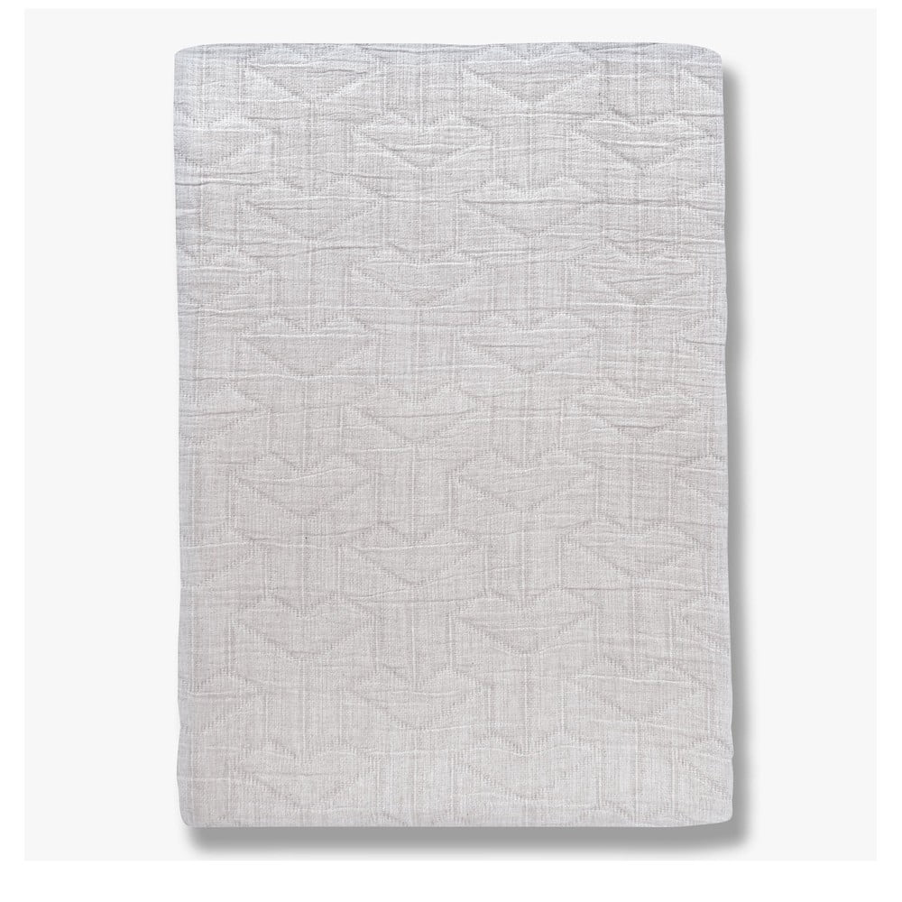 Cuvertură alb din bumbac reciclat pentru pat dublu 250x250 cm Trio – Mette Ditmer Denmark Cuvertură alb din bumbac reciclat pentru pat dublu 250x250 cm Trio – Mette Ditmer Denmark