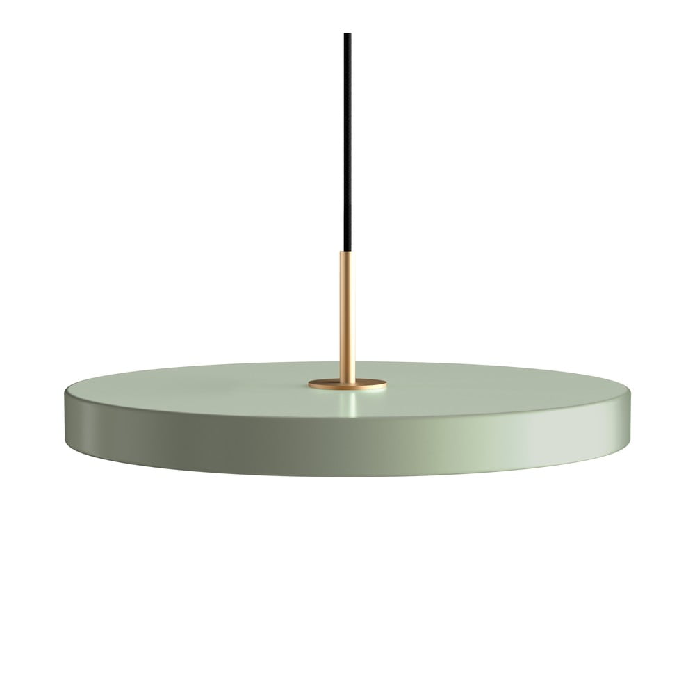 Lustră verde-deschis LED cu abajur din metal ø 43 cm Asteria – UMAGE Lustră verde-deschis LED cu abajur din metal ø 43 cm Asteria – UMAGE
