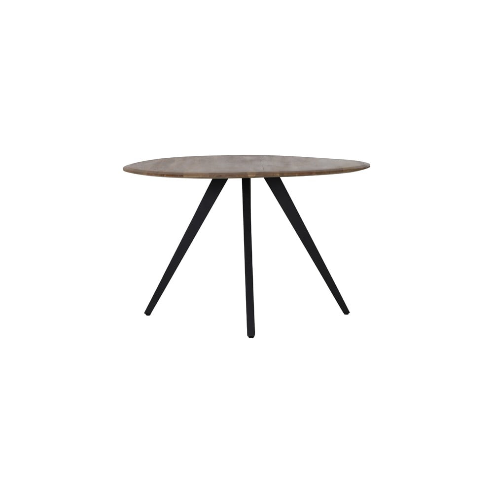 Masă de dining în culoare naturală rotundă cu blat din lemn de acacia ø 120 cm Mimoso – Light & Living Masă de dining în culoare naturală rotundă cu blat din lemn de acacia ø 120 cm Mimoso – Light & Living