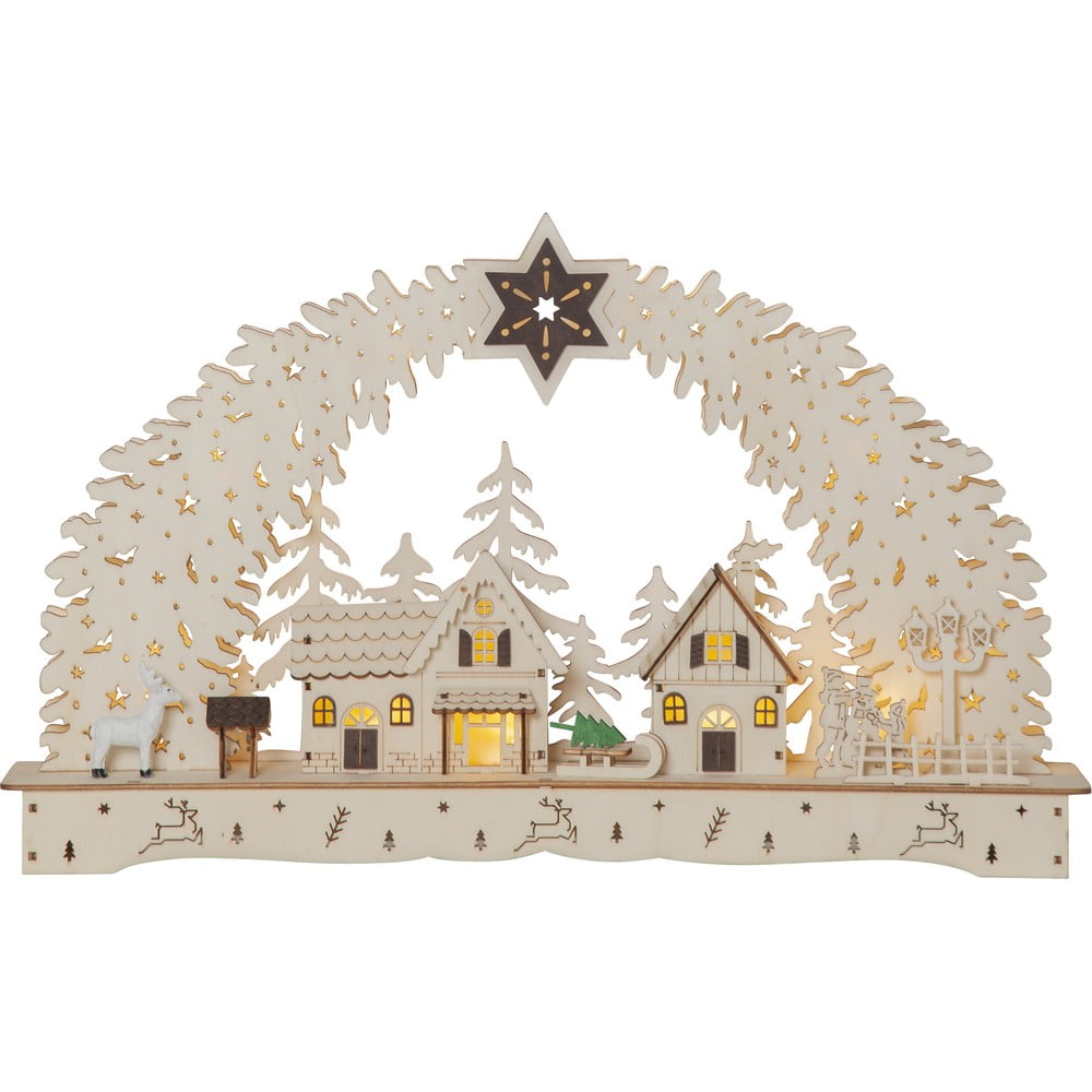 Decorațiune luminoasă maro deschis de Crăciun Bamberg – Star Trading Decorațiune luminoasă maro deschis de Crăciun Bamberg – Star Trading