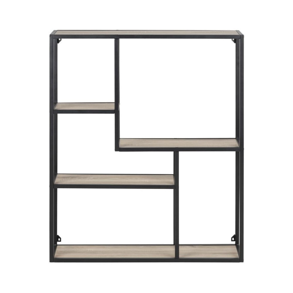 Bibliotecă cu aspect de lemn de stejar sonoma 75x91 cm Seaford - Actona Bibliotecă cu aspect de lemn de stejar sonoma 75x91 cm Seaford - Actona