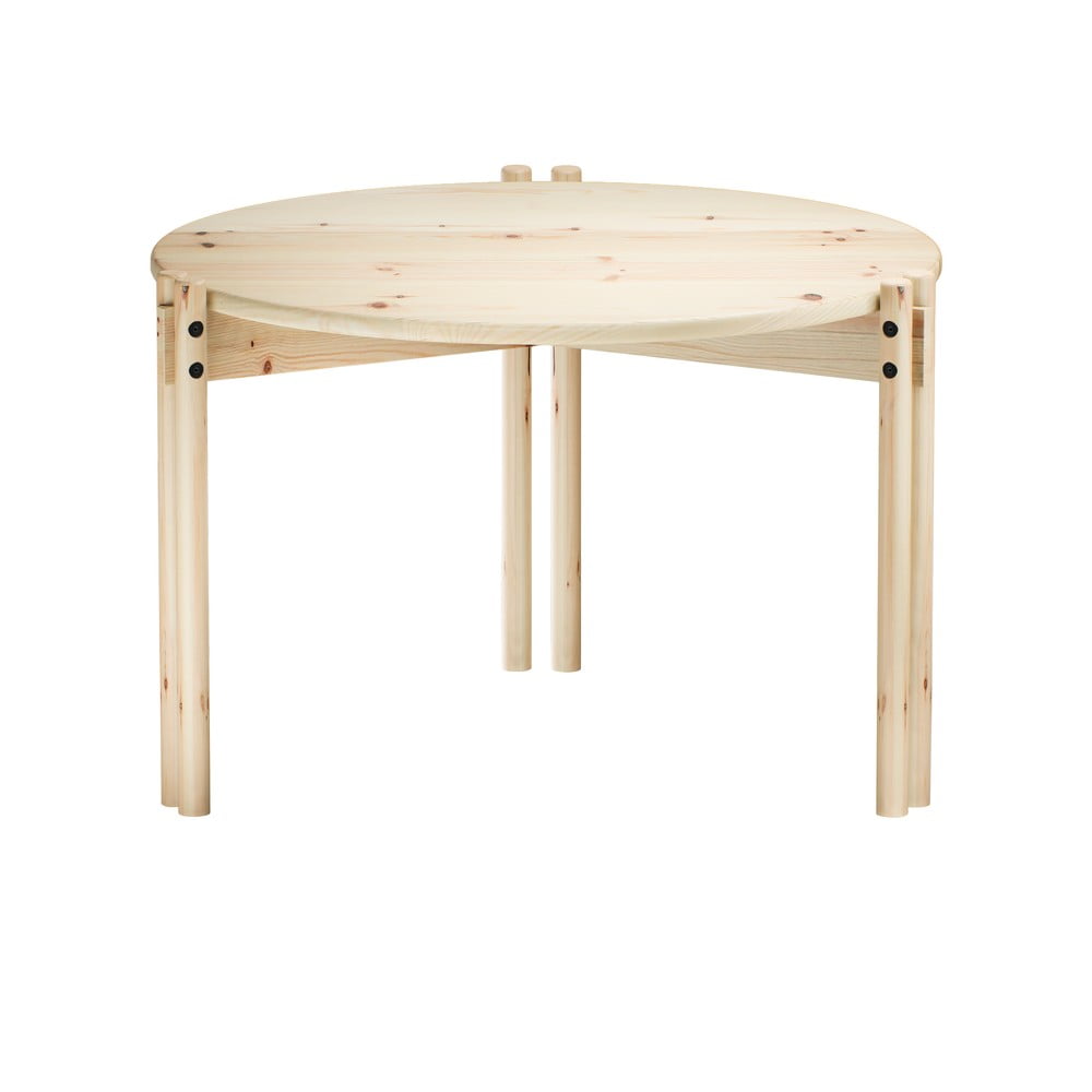 Măsuță de cafea în culoare naturală rotundă din lemn masiv de pin ø 60 cm Sticks – Karup Design Măsuță de cafea în culoare naturală rotundă din lemn masiv de pin ø 60 cm Sticks – Karup Design