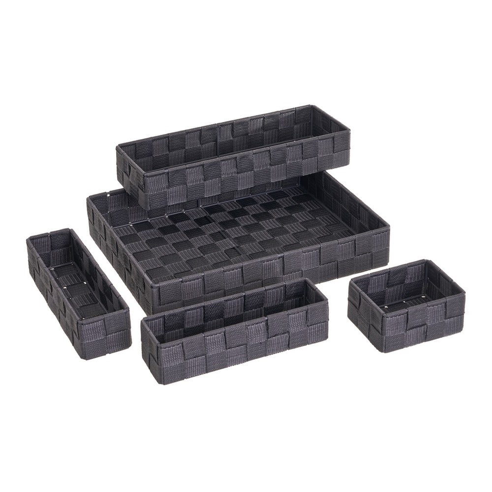 Organizatoare pentru sertare 5 buc. din material textil – Casa Selección Organizatoare pentru sertare 5 buc. din material textil – Casa Selección