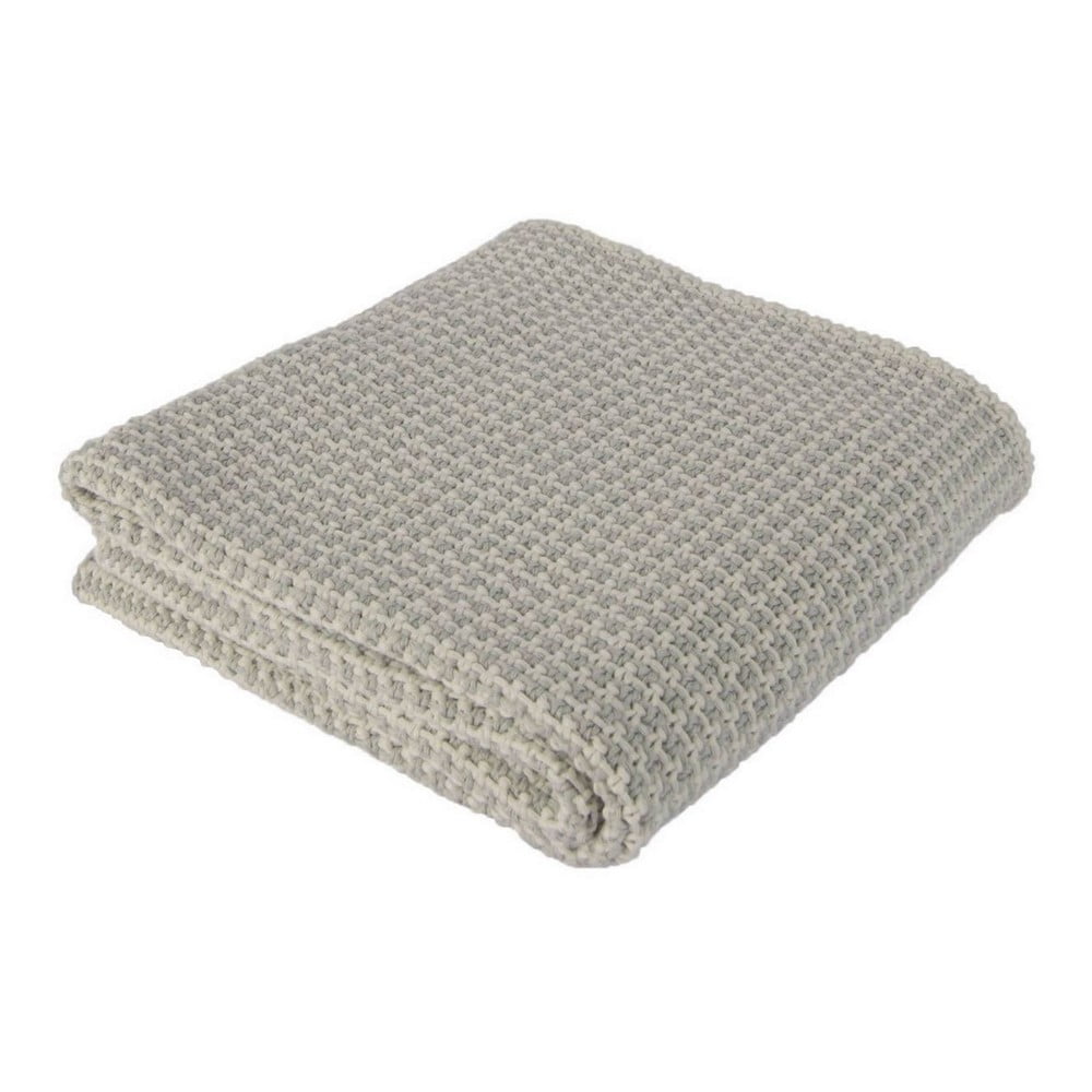 Pătură din bumbac pentru copii Homemania Decor Lee, 90 x 90 cm, gri deschis Pătură din bumbac pentru copii Homemania Decor Lee, 90 x 90 cm, gri deschis