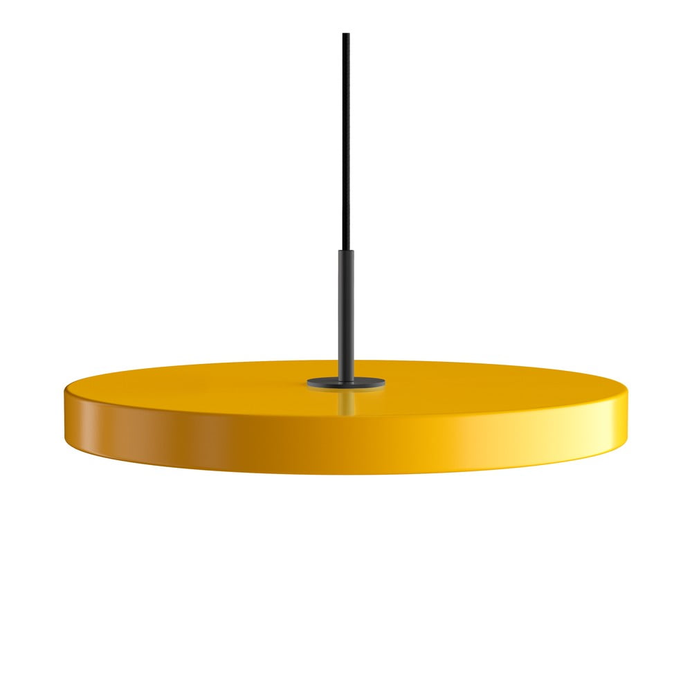 Lustră galben ocru LED cu abajur din metal ø 43 cm Asteria Medium – UMAGE Lustră galben ocru LED cu abajur din metal ø 43 cm Asteria Medium – UMAGE