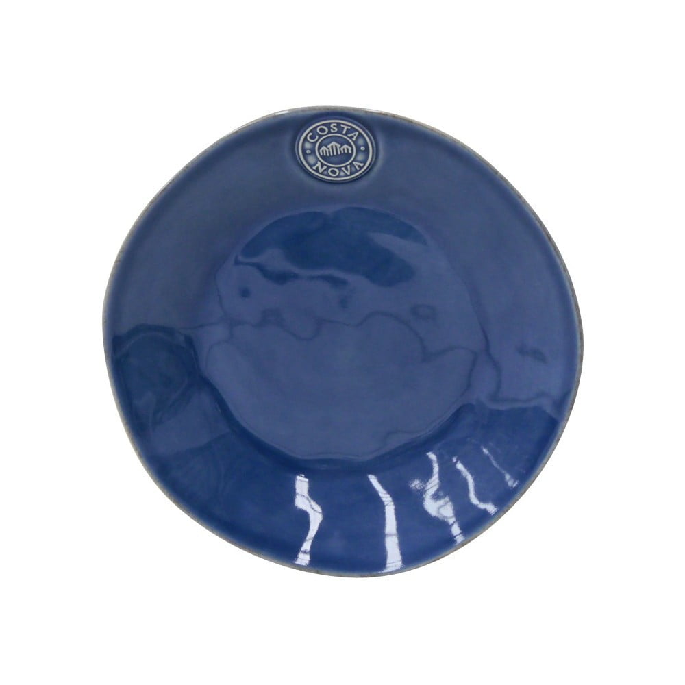Farfurie din gresie ceramică pentru desert Costa Nova, ⌀ 21 cm, albastru Farfurie din gresie ceramică pentru desert Costa Nova, ⌀ 21 cm, albastru