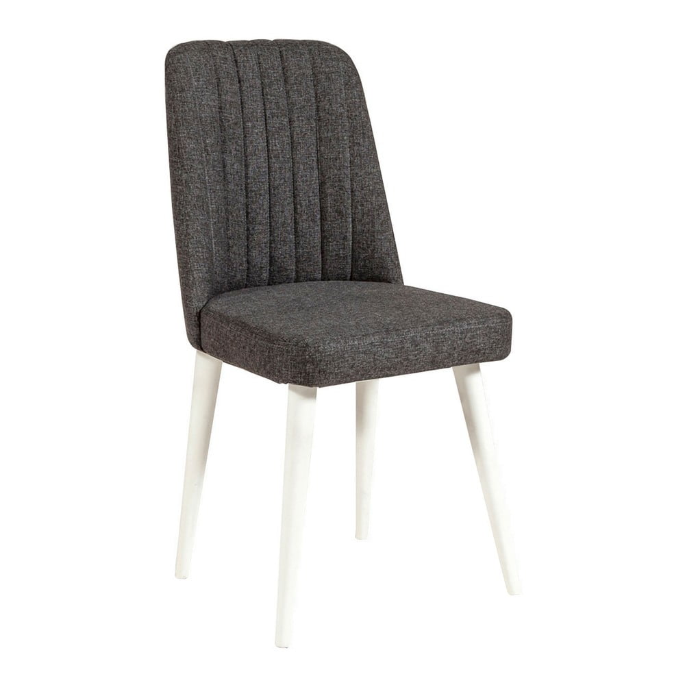 Scaun de dining gri antracit din catifea Stormi Sandalye – Kalune Design Scaun de dining gri antracit din catifea Stormi Sandalye – Kalune Design