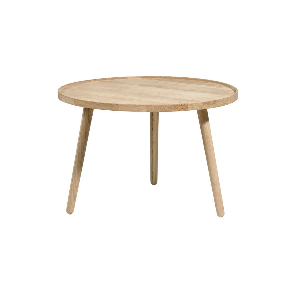 Măsuță de cafea rotundă din lemn de stejar ø 70,5 cm Ebern – Villa Collection Măsuță de cafea rotundă din lemn de stejar ø 70,5 cm Ebern – Villa Collection