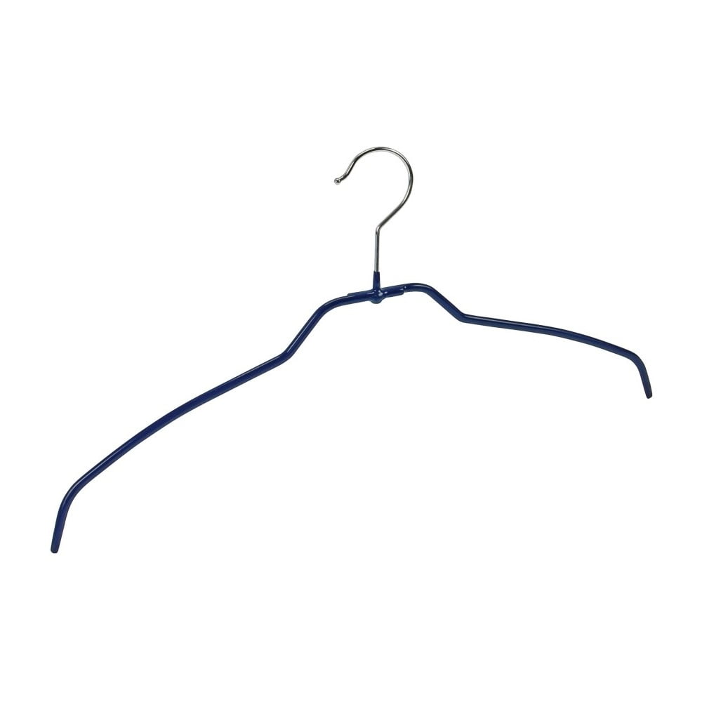 Set 4 umerașe antiderapante pentru haine Wenko Hanger Slim, albastru Set 4 umerașe antiderapante pentru haine Wenko Hanger Slim, albastru