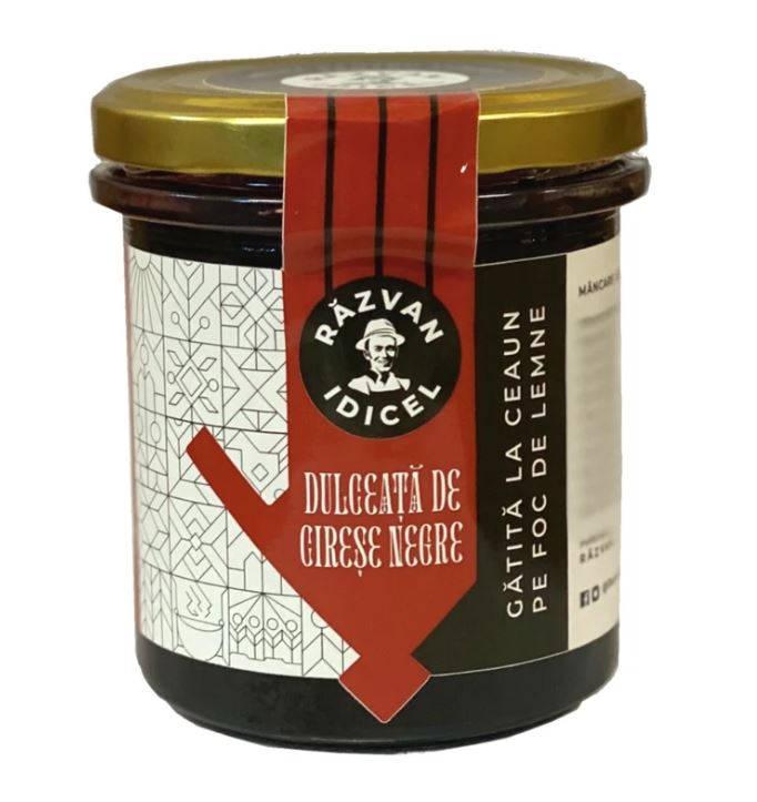 Dulceata de cirese negre Razvan, 380g | Razvan Idicel