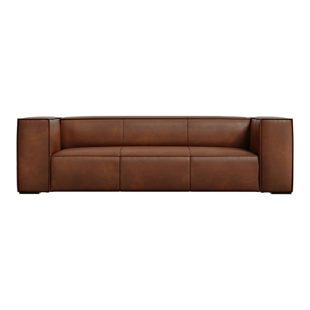 Canapea maro coniac cu tapițerie din piele 227 cm Madame – Windsor & Co Sofas Canapea maro coniac cu tapițerie din piele 227 cm Madame – Windsor & Co Sofas