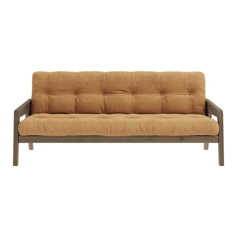 Canapea extensibilă galben muștar 190 cm Grab Carob - Karup Design Canapea extensibilă galben muștar 190 cm Grab Carob - Karup Design