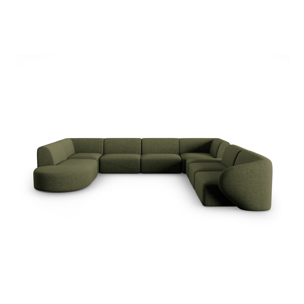 Colțar verde (cu colț pe partea dreaptă/în formă de "U") Shane – Micadoni Home Colțar verde (cu colț pe partea dreaptă/în formă de "U") Shane – Micadoni Home