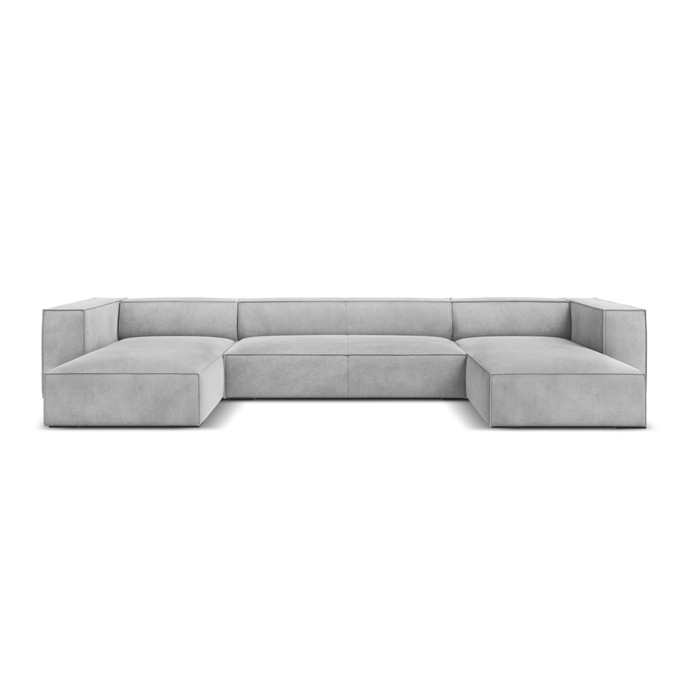 Colțar gri deschis (în formă de "U") Madame – Windsor & Co Sofas Colțar gri deschis (în formă de "U") Madame – Windsor & Co Sofas