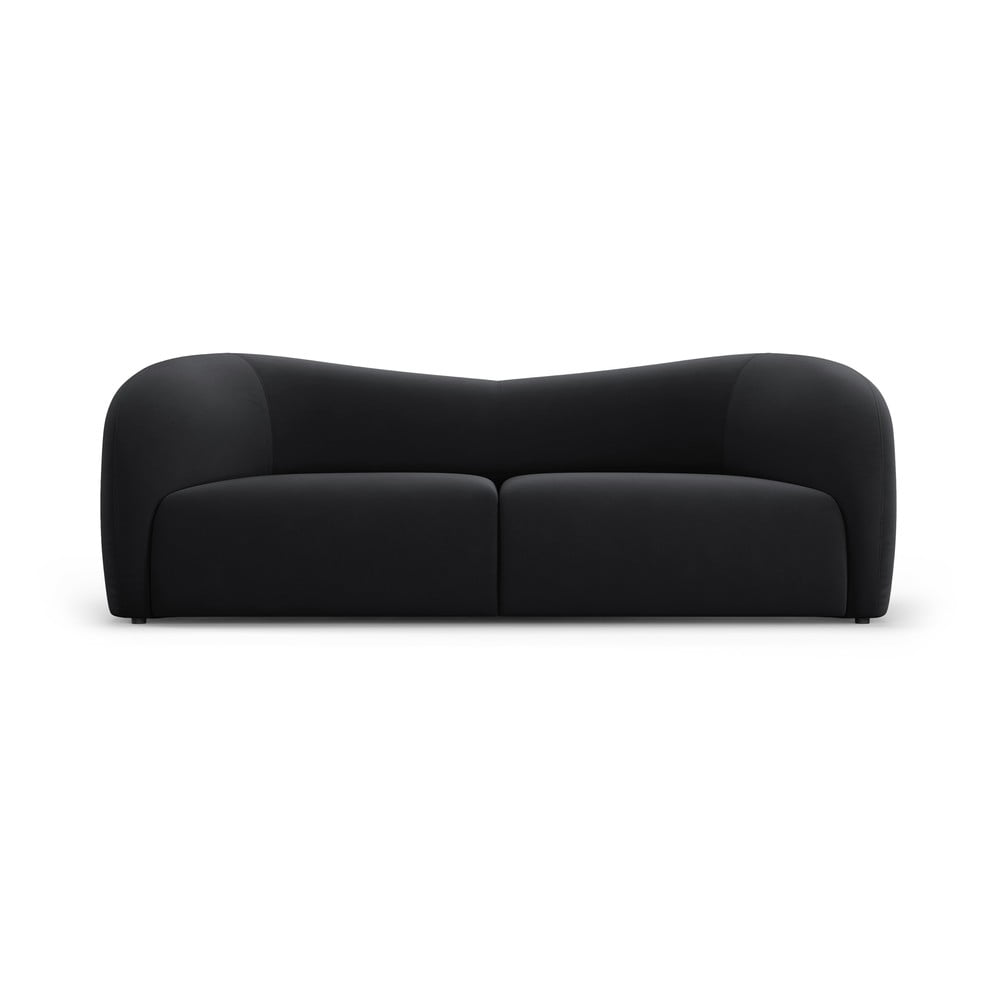 Canapea gri închis cu tapițerie din catifea 197 cm Santi – Interieurs 86 Canapea gri închis cu tapițerie din catifea 197 cm Santi – Interieurs 86