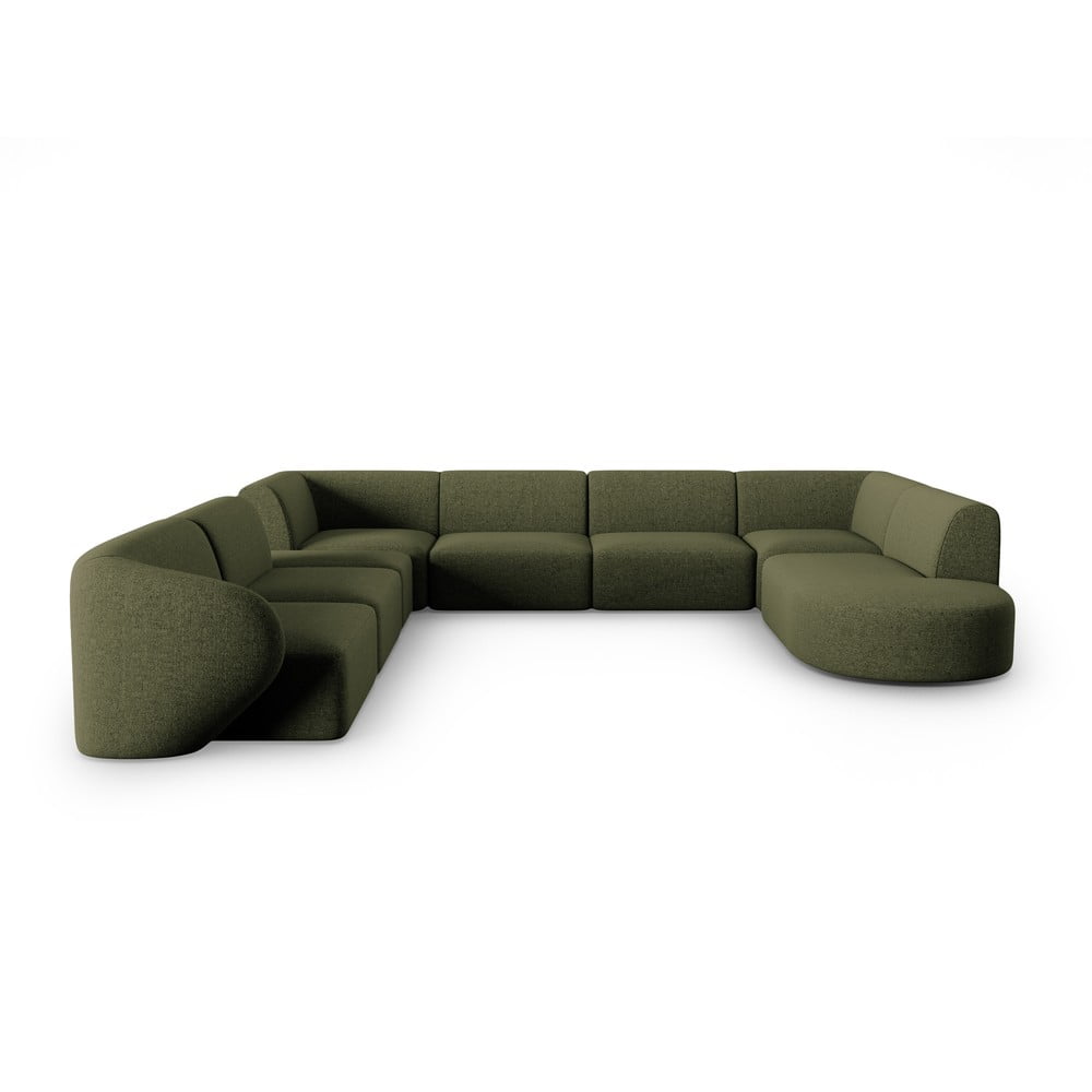 Colțar verde (cu colț pe partea stângă /în formă de "U") Shane – Micadoni Home Colțar verde (cu colț pe partea stângă /în formă de "U") Shane – Micadoni Home
