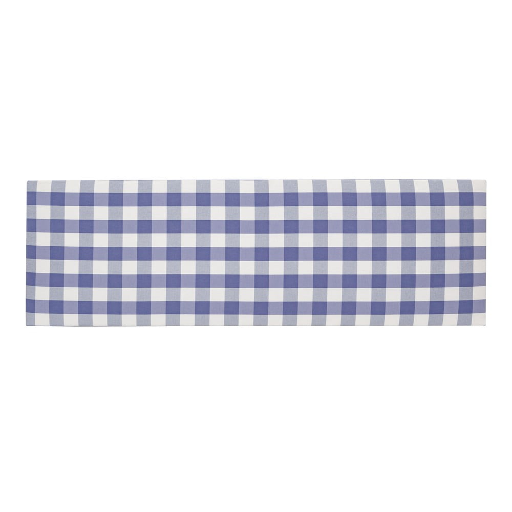 Tăblie de pat albastră tapițată 145x52 cm Billie – Really Nice Things Tăblie de pat albastră tapițată 145x52 cm Billie – Really Nice Things